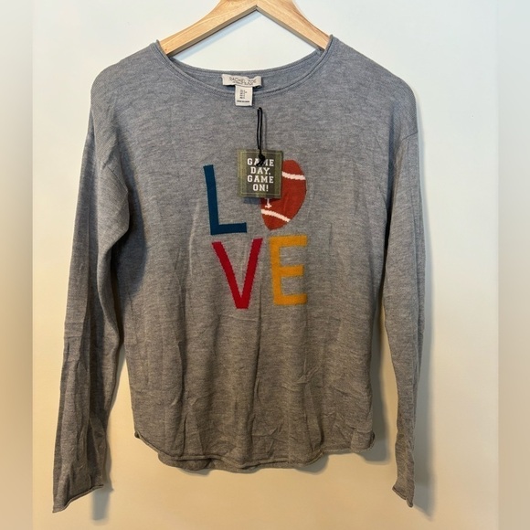 NWT-Rachel Zoe- Game day sweater size S - Picture 3 of 5